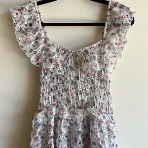 Marguerite dress in antique flora sale